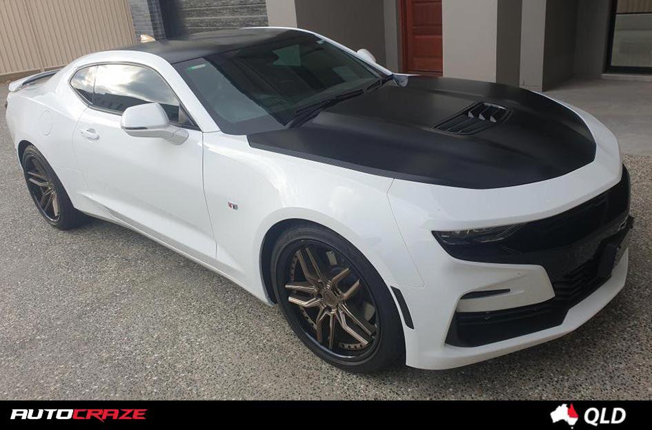CHEVROLET CAMARO METHOS BRONZE W GLOSS BLACK LIP